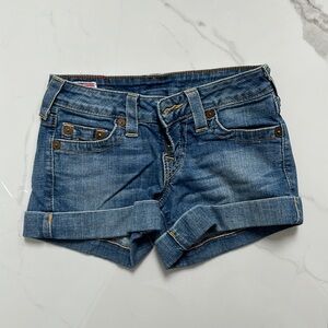 True Religion jean shorts size 24